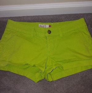 Green Shorts